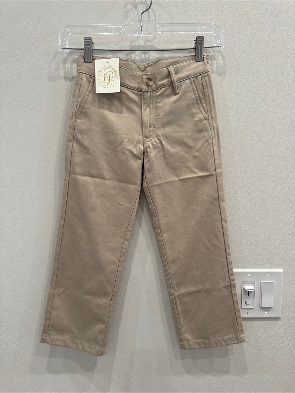 NWT Beaufort Bonnet Company Prep School Pants, Keeneland Khaki